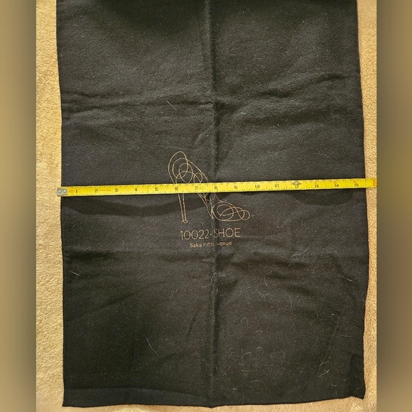 Saks 5th Fifth Avenue XL Drawstring Dust Bag Travel Storage Tote Handbag Garment - Picture 5 of 6